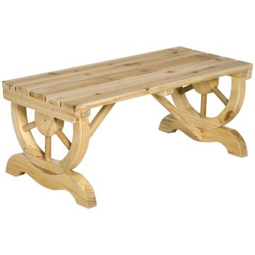 Aiapink Outsunny 98x50x39.5cm., helepruun
