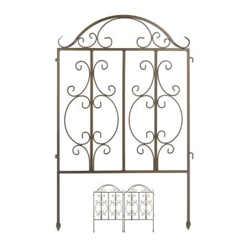 Aiapiire Relaxdays 10036844.0, 3 elementi, 190,5 × 98 × 2,5 cm