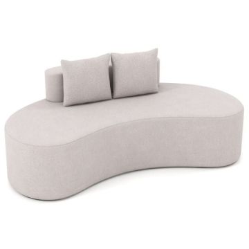 Sofa, 2 pillows, 199.39 × 68.58 × 99.06 cm