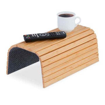 Diivani käetoelaud Relaxdays 10046322.0, 42 × 1 × 34 cm
