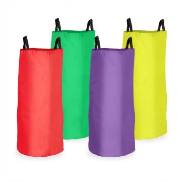Hüppamiskottide komplekt Relaxdays, 4 tk, Mitmevärviline, 73 × 50 cm