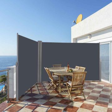 Side terrace awning, Double, 599 × 5 × 160 cm