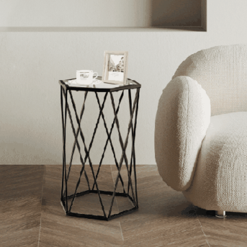 Side table, 40.64 × 34.29 × 60.96 cm