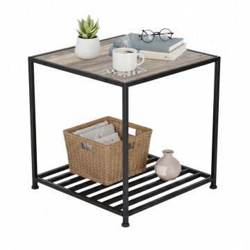 Abilauake Relaxdays, 2 riiulit, 50,5 × 50 × 50,5 cm