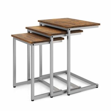 Set of 3 side coffee tables