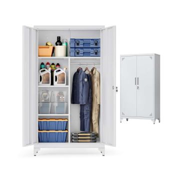 Kapp SONGMICS OMC018GJ01, 2 ust, 5 riiulit, 80 × 165 × 40 cm
