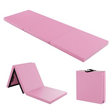 Sports mat, foldable, Multicolor, 6 × 2 × 2 inches