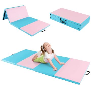 Sports Mat Bag, 4-Piece, Blue, 8 × 4 × 2 ft