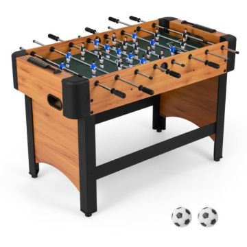 Foosball table, 2-4 players, 119.38 × 107.95 × 78.74 cm