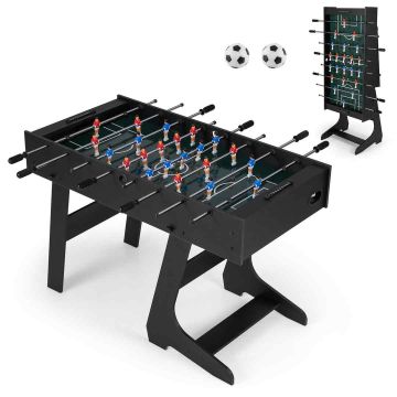 Table football table, 22 players, 121.92 × 81.28 × 60.96 cm