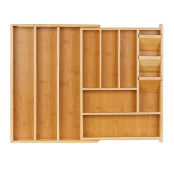 Söögiriistade sahtlisisu Relaxdays 10050626.0, 8–11 lahtrit, 32–54 × 5,5 × 42 cm