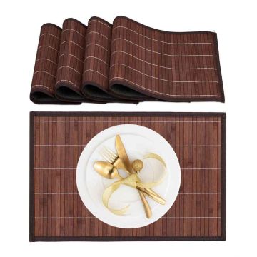 Сервировочные коврики Relaxdays, 4 шт, 45 × 30 см