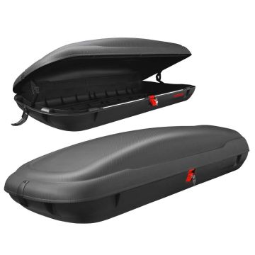 Roof rack, XL, Black, 169 × 80 × 36.5 cm