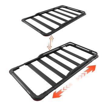 Katusepagasikorv VEVOR RB548R, Pikendusega, 152 × 99 × 11,5 cm