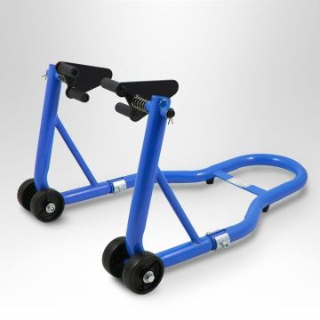 Подставка для мотоцикла 250 кг, синяя.