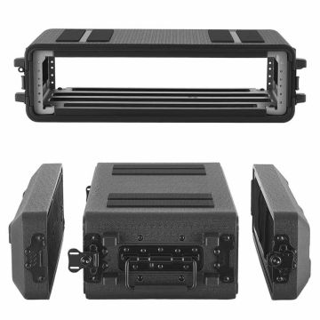 Стойочный кейс VEVOR 260-2U, 2U, с отсеком для микрофона, 41 × 59 × 18 см