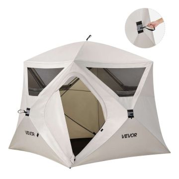 Туристическая палатка VEVOR, на 3–4 человека, 229 × 229 × 212 см