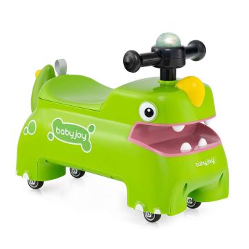 Push-along toy car, 6 sounds, Green, 52 × 23 × 38 cm