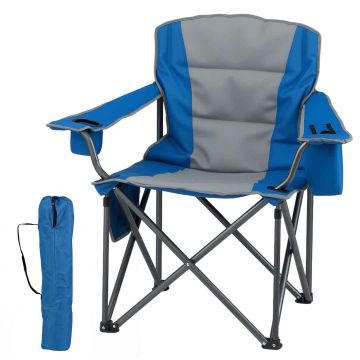 Folding tourist chair, with cooler bag, 97.5 × 63 × 99 cm