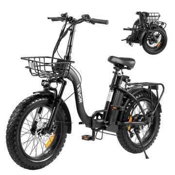 Kokkupandav elektrijalgratas VEVOR VES623, 250 W, 25 Ah, 173,5 × 64 × 131 cm