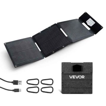 Kokkupandav päikesepatarei laadija VEVOR S30, 85,8 × 24,6 × 2,1 cm