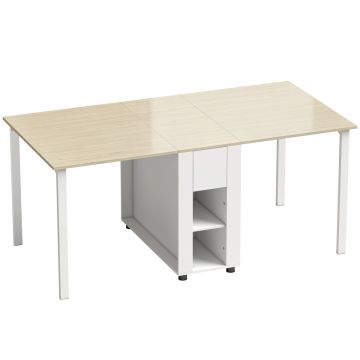 Kokkupandav söögilaud, kuni 6 inimesele, 168,2 × 73 × 85 cm