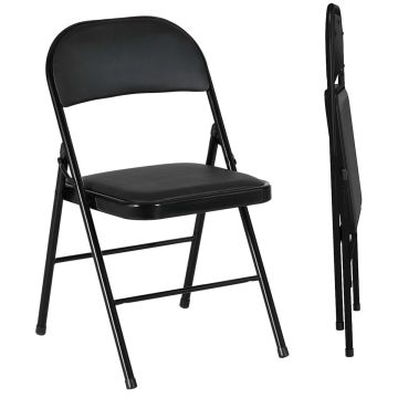 Kokkupandavad toolid, 2 tk, 45 × 78 × 46 cm
