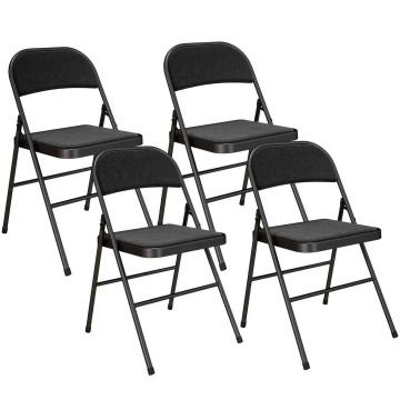 Kokkupandavad toolid, 4 tk, 45 × 78 × 46 cm
