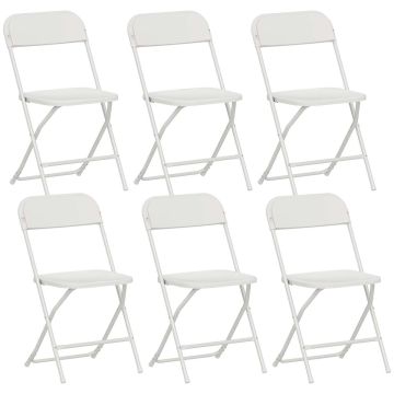 Kokkupandavad toolid, 6 tk, 45 × 79,5 × 49 cm