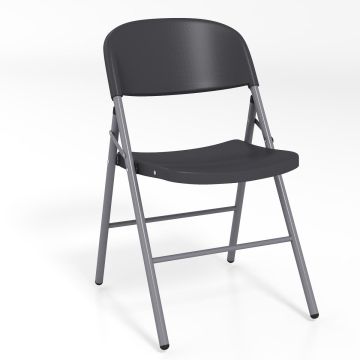 Kokkupandavad toolid, 6 tk, hallid, 55 × 82 × 50 cm