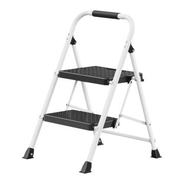 Kokkupandav redel SONGMICS, 2 astet, 54,5 × 46,5 × 79 cm
