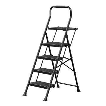 Kokkupandav redel SONGMICS, 2 astet, 84 × 45,5 × 145,2 cm