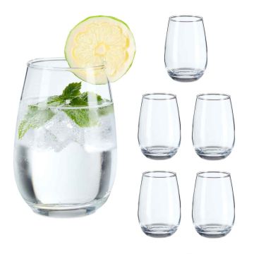 Стаканы для сока Relaxdays, 6 шт