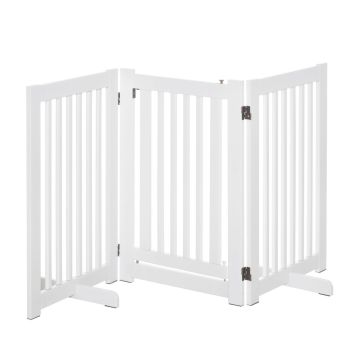 Koeraaedik PawHut 155x35.5x76cm, valge