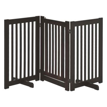 Koeraaedik PawHut 155x35.5x76cm, tumepruun
