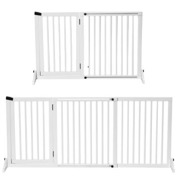 Koera puurid PawHut 166x36x71cm, valge värv