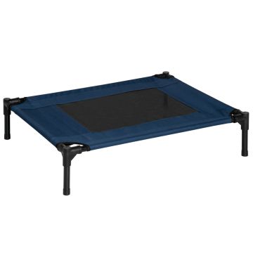 Koera pesa PawHut 76x61x18cm, sinine/must