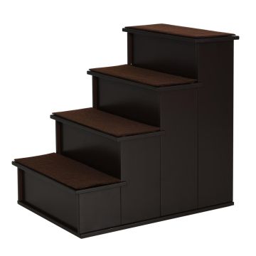 Koera trepid PawHut 40x59x54,2cm, tumepruun