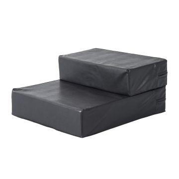 Koeratrepp PawHut 67x39x10cm., tumehall