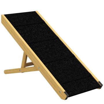 Koeraramp, 4 kõrgusastet, 83,5 × 47,5 × 35 cm