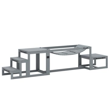Koerte agility-komplekt, 3 osa, 117 × 50 × 56 cm