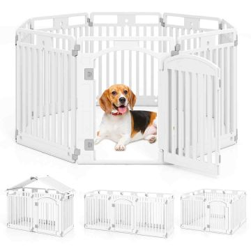 Dog Playpen, 8 parts, 128 × 128 × 80 cm