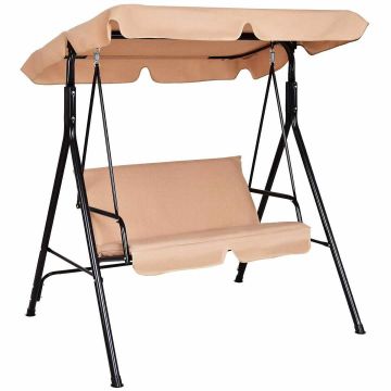 Rocking chair, 2-seater, 139.7 × 110.49 × 153.67 cm