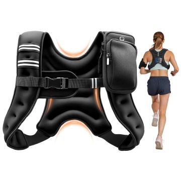 Утяжелительный жилет VEVOR JS-VEST005-6, 390 × 350 × 85 мм