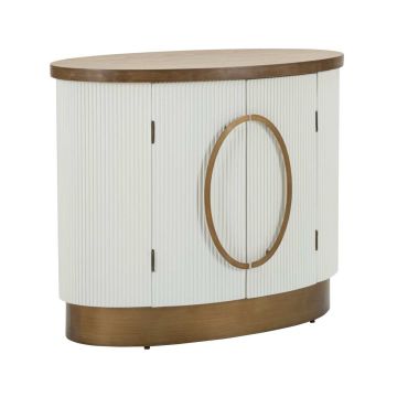 Elutoa kapp Mauro Ferretti TOLOSA, 2 ust, valge, pruun ja kuldne, 79 × 67 × 48 cm