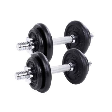 Raskuskomplekt SYL20T 2x20 kg, must