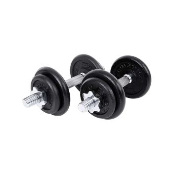 Hantlite komplekt 2x40 kg, must