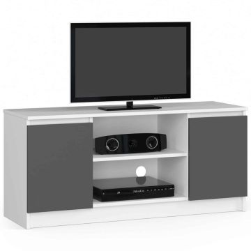 TV-alus RTV K120, valge/hall