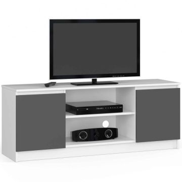 TV-alus RTV K120, valge/hall