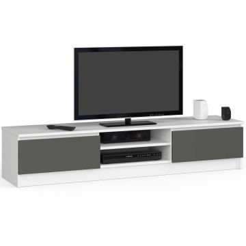 TV-alus RTV K120, valge/hall